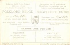 Belgian Image Folklore Dimensions of gold Walcourt the military market of Our Lady the massier preceding the sappers