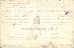 Belgian Image Folklore Saint Dimensions of gold Russon the fire of Evermard Hacco followed by its Chevaux gangsters