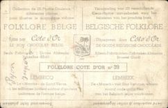 Belgian Image Folklore Saint Dimensions of gold Lembecq the market of Militaria Minnow