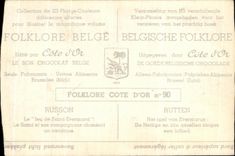 Belgian Image Folklore Saint Dimensions of gold Russon the play of Evermard the saint and his/her companions sing a canticle