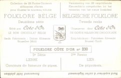 Belgian Image Folklore Dimensions of gold Ivy Contest of smokers of pipes