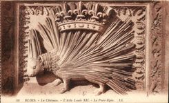 CPA Blois Le Chateau L'Aile Louis XII Le Porc Epic