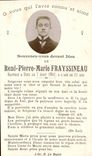 Holy picture Rene Pierre Marie Frayssineau