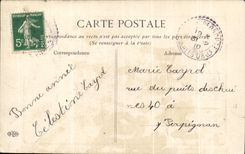 CPA Fantasy Child Girl Flowers