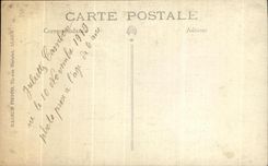 CPA Fantaisie Enfant Fille Fleurs 