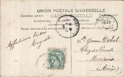 CPA Enfant Fillette dans les champs