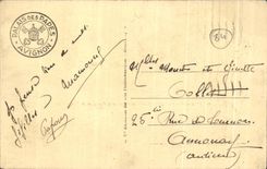 CPA Avignon View Of Palate Of the Popes and the bridge of Benezet