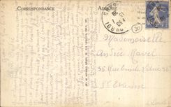 CPA Grau Of king Entree Of the Canal Return Of Fecheurs Boats