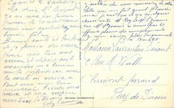 CPA Fantaisie Fleurs Bonne fete Fer a cheval