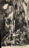 CPA Lourdes Les Grottes Du Loup Vue d'ensemble de La Salle Superieure