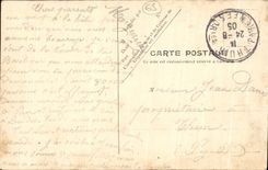 CPA Lourdes Le Fort et Le Pont Du Gave