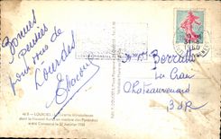 CPA Lourdes La Grotte Miraculeuse dont le Nouvel Autel 