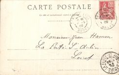 CPA Lyon Side wall of the Nd basilica of Fourviere