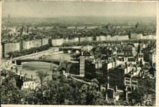 CPA Lyon Peninsula Seen of the Russet-red Cross