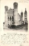 CPA Lyon Frontage of ND of Fourviere