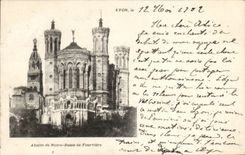 CPA Lyon Apse of Nd of Fourviere