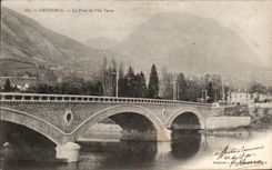 CPA Grenoble Le Pont de I'lle Verte