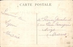 CPA Lyon Illustrates the Bridge Guillotiere Hotel God and Slope of Fourviere