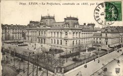 CPA Lyon Prefecture Built In 1885