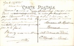 CPA Lyon Avoids Head Monumental Gate Monument Of the Children of the Rhone