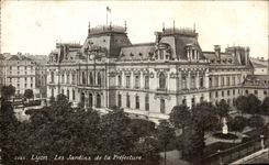 CPA Lyon Gardens Of the Prefecture