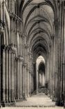 CPA the Cathedral of Rouen Southern Side aisle