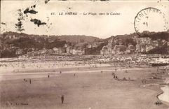 CPA Le Havre la playa hacia el casino