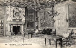 CPA Palais de Fontainebleau Salon de Francois 1er