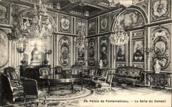 CPA Fontainebleau Palais Salle du conseil