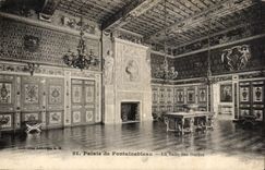 CPA Fontainebleau palais la salle des gardess