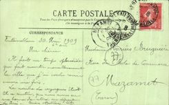 CPA Fontainebleau Palais L'escalier du fer a cheval