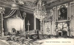 CPA Fontainebleau Palais Salle du trone 