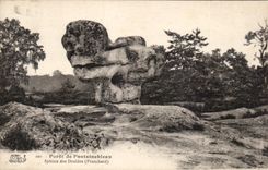 CPA Fontainebleau Foret Sphinx des druides Franchard