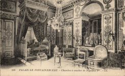 CPA Fontainebleau Chambre a coucher de Napoleon 1er