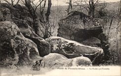 CPA Fontainebleau Foret La roche qui tremble