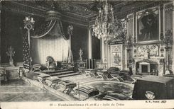 CPA Fontainebleau Salle du trone 