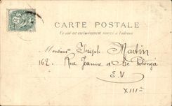 CPA Fontainebleau Palais Facade principale