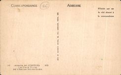 CPA Abbaye De Jumieges both Tours Of the Noitre Church Rams