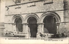 CPA Saint Martin de Boscherville Arcades of Entering of the chapter house