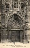 CPA Cathedral Of Rouen Frontage of the Large Gate