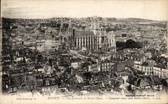 CPA Rouen View and holy Ouen
