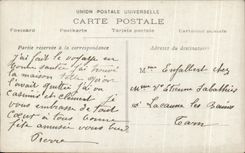 CPA Fantaisie Femme Vive Sainte Marie 