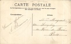 CPA Fantaisie Femme Coiple Petit Malheure militaria