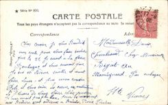 CPA Fantaisie Femme Couple Cousin cousine