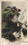 CPA Fantaisie Enfant Guitare