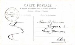 CPA Fantaisie Femme La muse Lyre