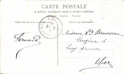 CPA Fantaisie Femme Lyre La muse