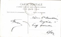 CPA Fantaisie Femme La muse la lyre