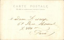 CPA Fantaisie Femme Pantheon Paris