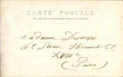 CPA Fantaisie Femme Pantheon Paris